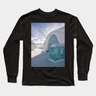 Blue Skies, Blue Ice Long Sleeve T-Shirt